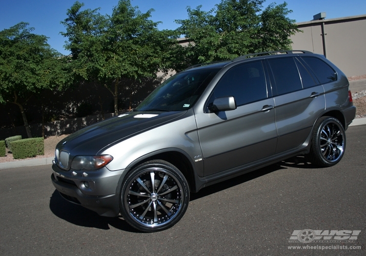 Bmw x5 22 black wheels #3