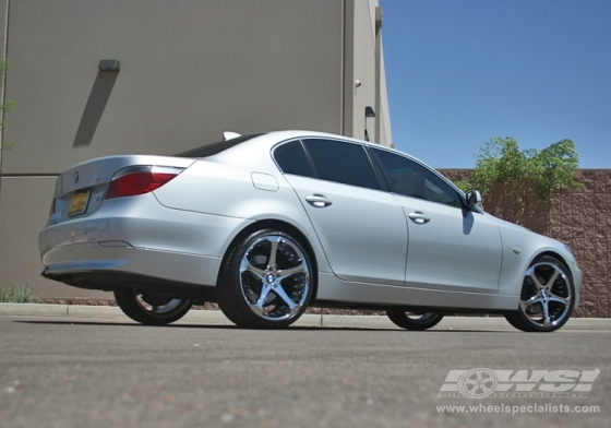 2006 Bmw 5 Series With 20 Quot Giovanna Dalar 5 In Chrome