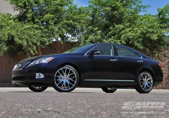 2010 Lexus ES with 20" Giovanna Kilis in Chrome wheels