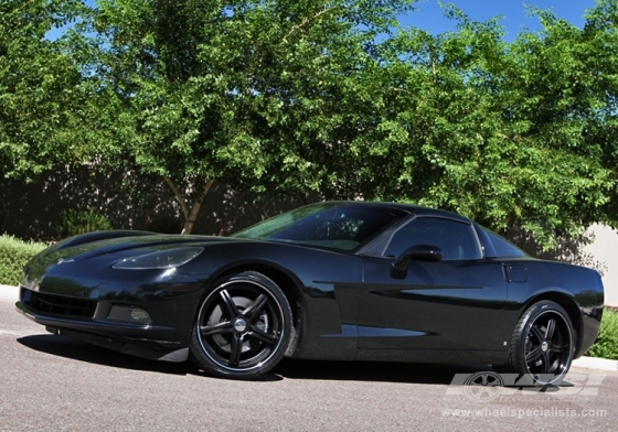 in Black Matte wheels