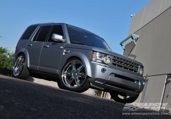 2010 Land Rover LR4 with 24"   in  wheels