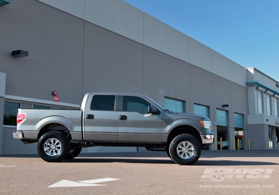 2010 Ford F-150 with 18" 2Crave Xtreme Off Road NX-2 in Chrome wheels