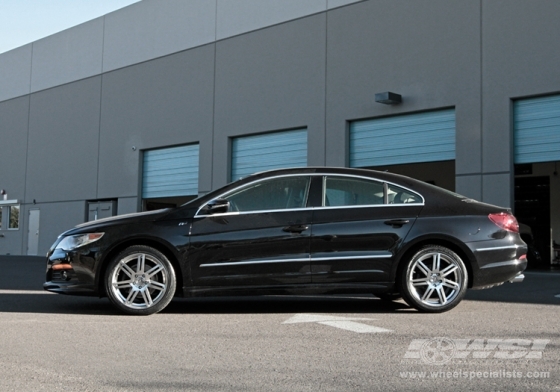2011 Volkswagen CC with 18" Enkei Aletta in Silver (Machined) wheels