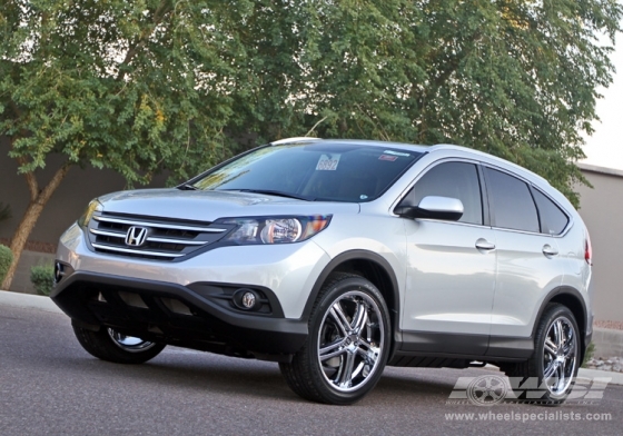 2012 Honda CR-V with 20" Enkei AKP in Chrome wheels