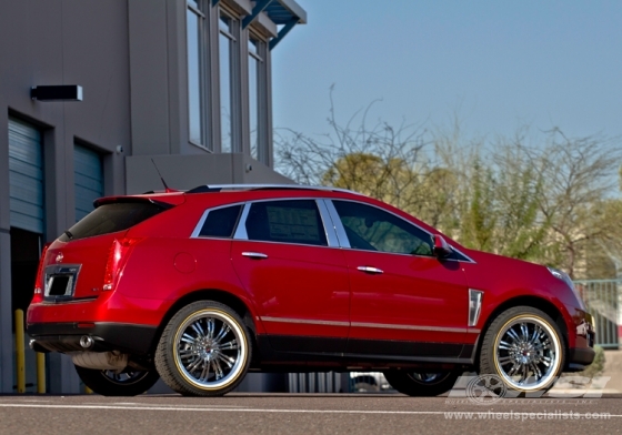 2012 Cadillac Srx With 20 Quot Avenue A601 In Chrome Wheels