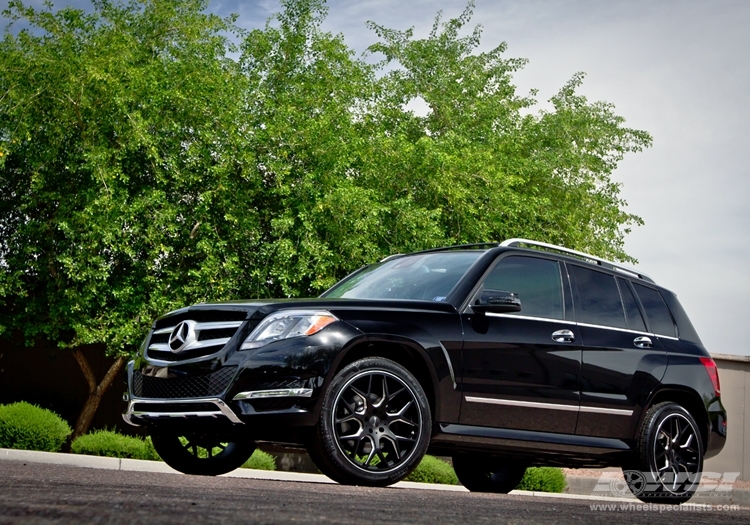 Mercedes benz glk black rims #5