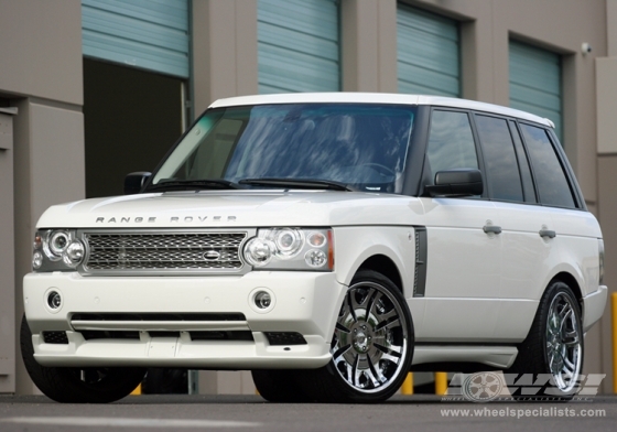 2007 Land Rover Range Rover with 22"   in  wheels