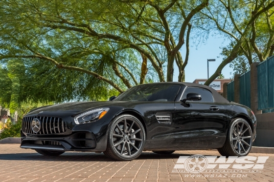 2018 Mercedes-Benz AMG GT-Series with 20" Vossen VFS-1 in Matte Graphite wheels