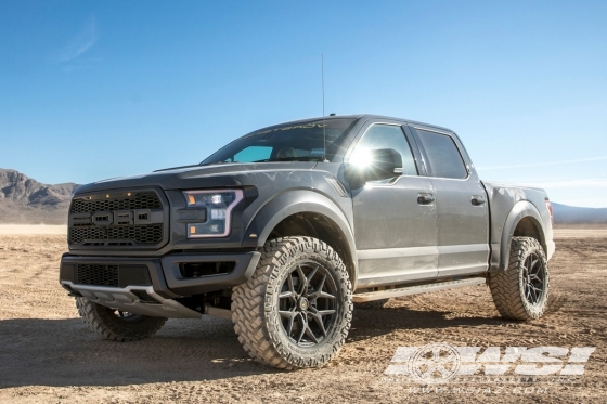 2017 Ford F-150 with 20" Vorsteiner VR-601 in Graphite (Carbon Graphite) wheels