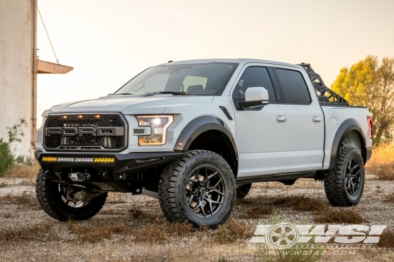 2018 Ford F-150 with 20" Vorsteiner VR-601 in Black (Mystic Black) wheels