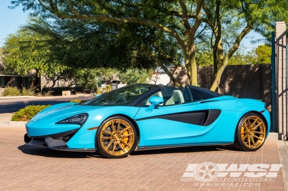 2018 McLaren 570s with 20" 1221 Wheels AP2X V.I.P. in Custom wheels