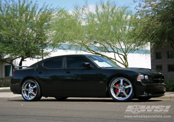 2007 Dodge Charger SRT-8 with 22" Giovanna Closeouts Gianelle Spezia-5 in Chrome wheels