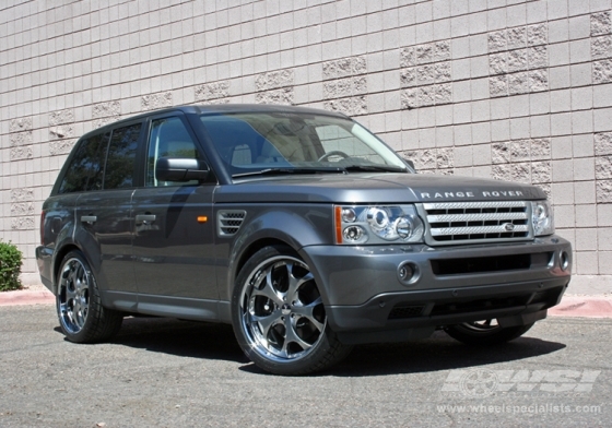 2007 Land Rover Range Rover Sport with 22"   in  wheels