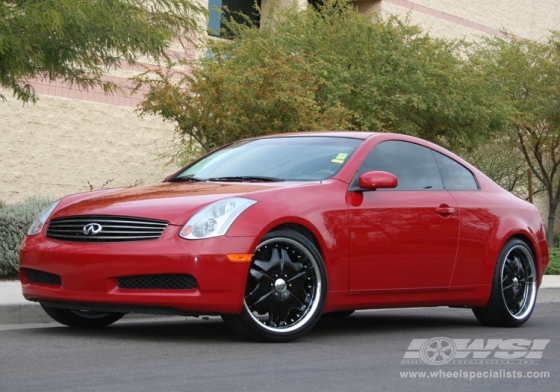 2006 Infiniti G35 Coupe with 20"   in  wheels