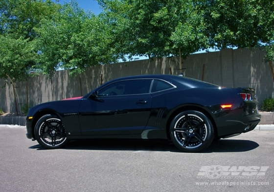 2010 Chevrolet Camaro with 20" G-Racing Tokyo in Black (Matte) wheels