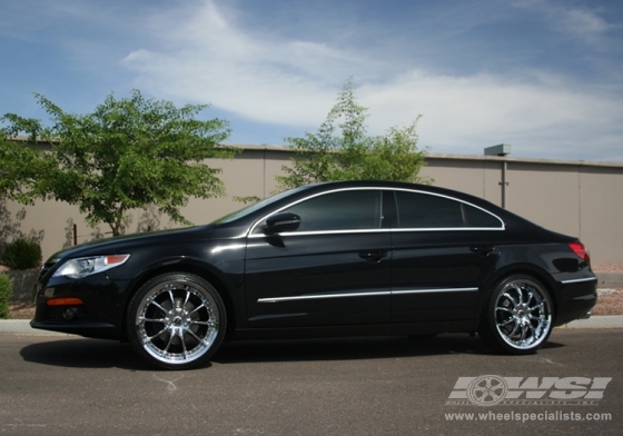 2009 Volkswagen CC with 20" Enkei LF-10 in Chrome wheels