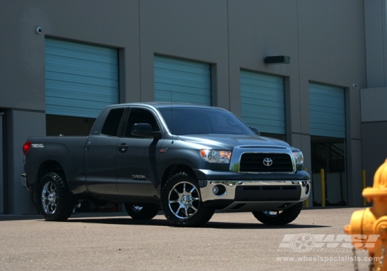 2009 Toyota Tundra with 20" MKW OFFROAD M26 in Chrome (6-Lug) wheels