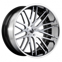 Savini SV-25C in Black Machined&nbsp;(Chrome Lip)