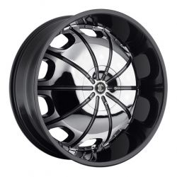 2 Crave H1 in Chrome&nbsp;(Black Lip w/inserts)