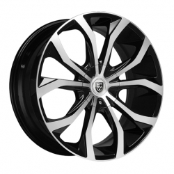 Lexani CVX-4 in Black Machined