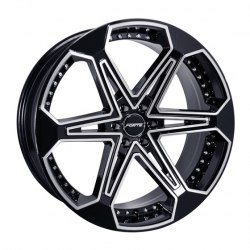 Forte F63 Jones Six in Black&nbsp;(Mirror)
