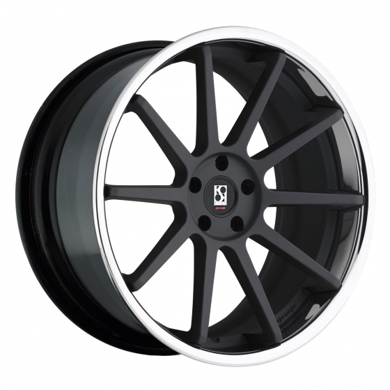 Koko Kuture Lindos in Matte Black (Chrome S/S Lip)