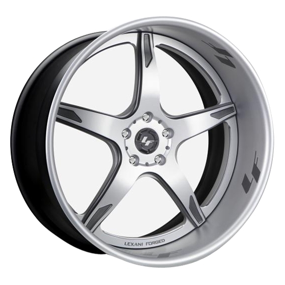 Lexani Forged LT-103 in Gunmetal (Silver)