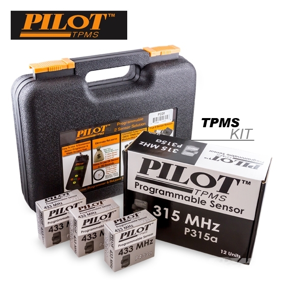 TPMS Sensors Pilot in Black (P220 Sensor Programmer Tool / TPMS Kit