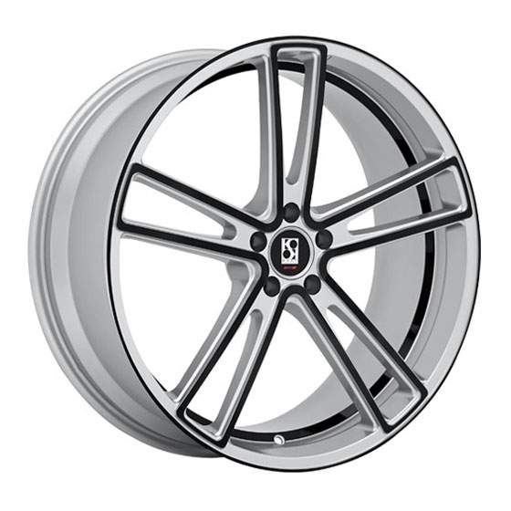 Koko Kuture Massa-5 in Silver (Black Anodized face)