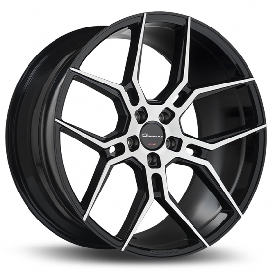 Giovanna Haleb in Black Machined