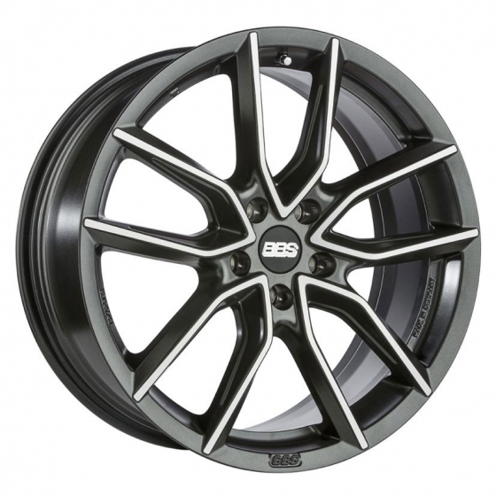 BBS XA in Black Machined