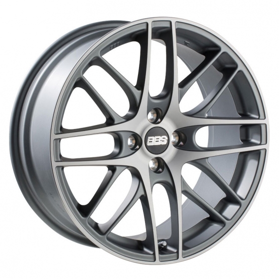 BBS CS-4 in Titanium