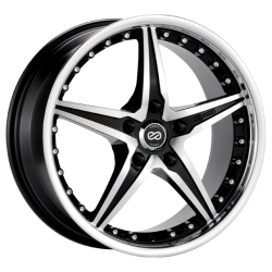 Enkei L-SR in Black&nbsp;(Machined)