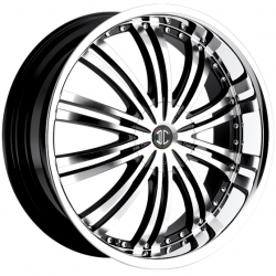 2 Crave No.01 in Black Machined&nbsp;(Chrome Lip)