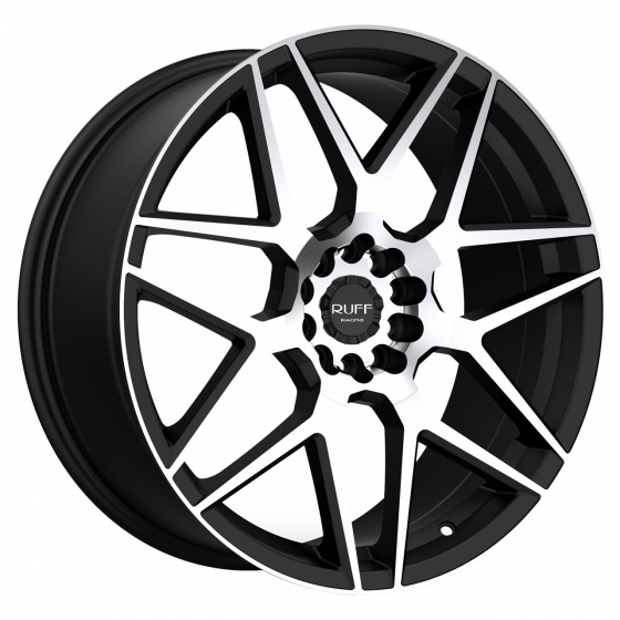 RUFF R351 in Flat Black Machined