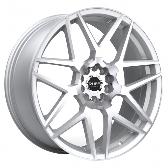 RUFF R351 in Silver Machined