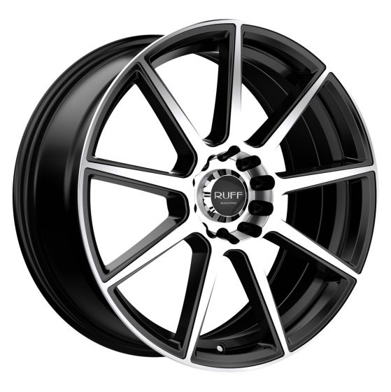 RUFF R366 in Satin Black Machined