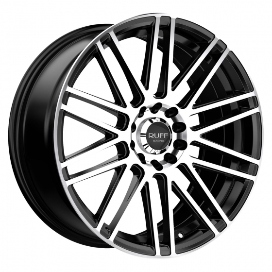 RUFF R367 in Satin Black Machined