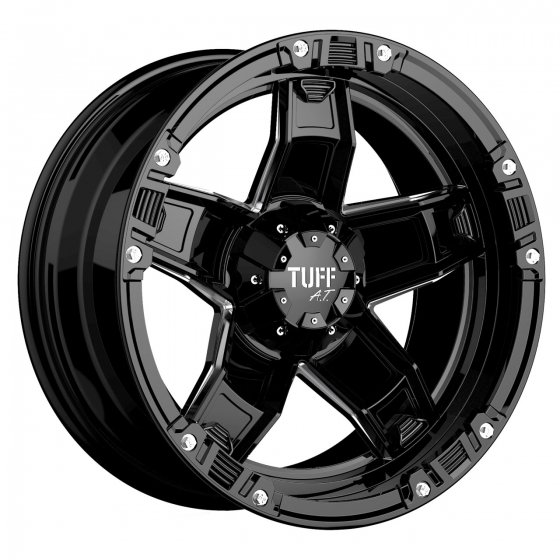 TUFF A.T. T10 in Gloss Black Milled