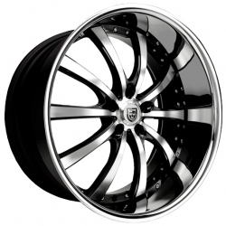 Lexani LSS-10 in Machined&nbsp;(Black)