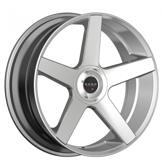 Koko Kuture Sardinia w/ Cap in Gloss Silver Machined