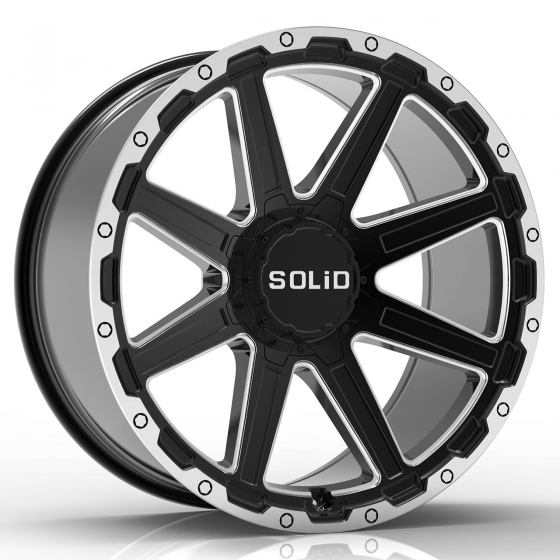Koko Solid Off Road Atomic in Black Milled
