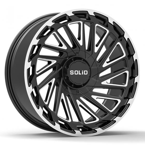 Koko Solid Off Road Blaze in Black Milled