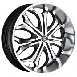 2 Crave No.08 in Black Machined&nbsp;(Machined Lip)
