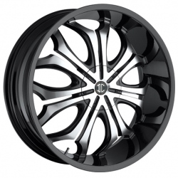 2 Crave No.08 in Black Machined&nbsp;(Black Lip)