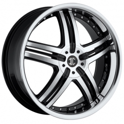 2 Crave No.10 in Black Machined&nbsp;(Chrome lip)