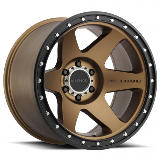 Method Race Wheels MR610 Con 6 in Bronze (Black Ring)