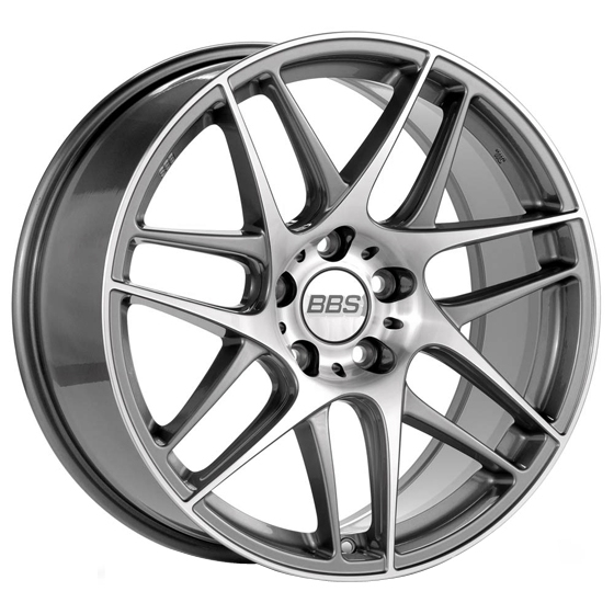 BBS CX-R in Machined (Anthracite)