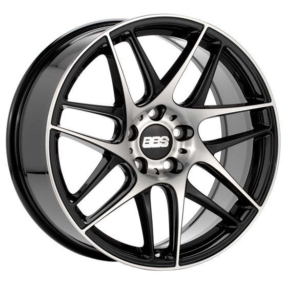 BBS CX-R in Machined (Black)