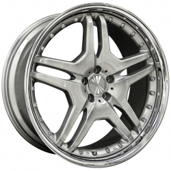 ES Designs Euro-7 in Silver&nbsp;(Machined)